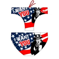Turbo I Usa Want You Waterpolo Badbyxor male Turbo I Usa Want You Waterpolo Badbyxor male