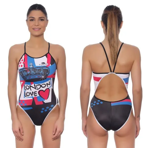 Turbo London Love Baddräkt female