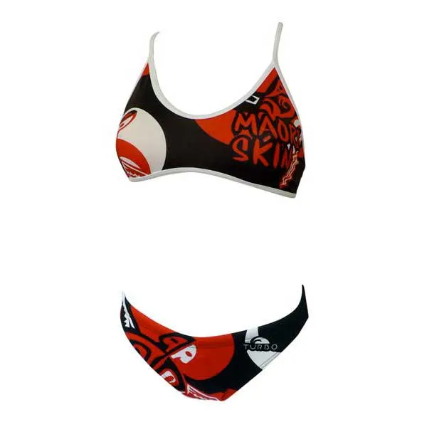 Turbo Maori Tattoo Bikini male, Red / black, 9-10Y