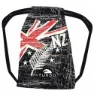 Turbo New Zealand Dragsäck unisex, Black / red, One Size