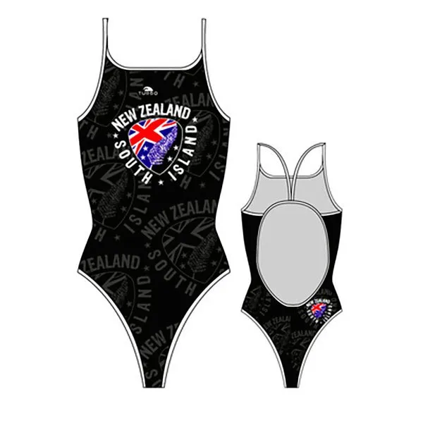 Turbo New Zealand Shield Baddräkt female Turbo New Zealand Shield Baddräkt female