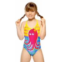 Turbo Octopuss Baddräkt Med Tunna Band female