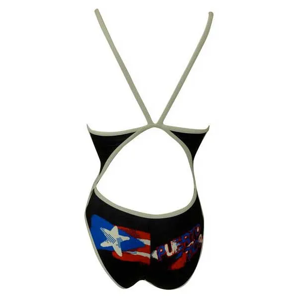 Turbo Puerto Rico Baddräkt Med Tunna Band female