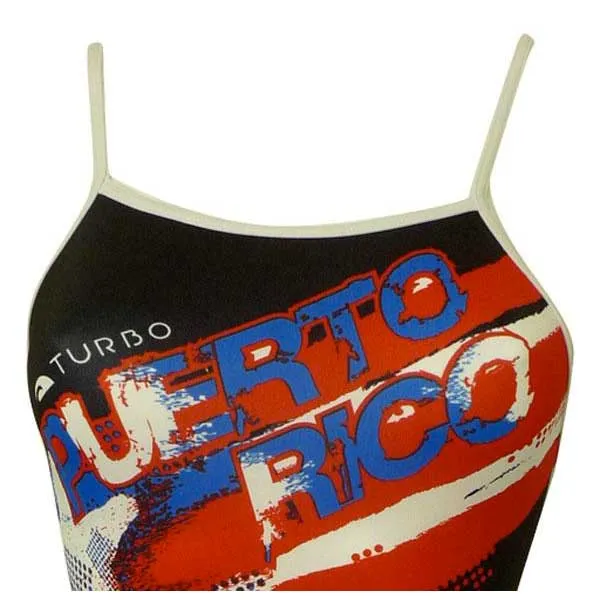 Turbo Puerto Rico Baddräkt Med Tunna Band female