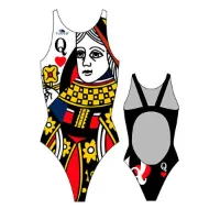 Turbo Queen Of Hearts Baddräkt female Turbo Queen Of Hearts Baddräkt female