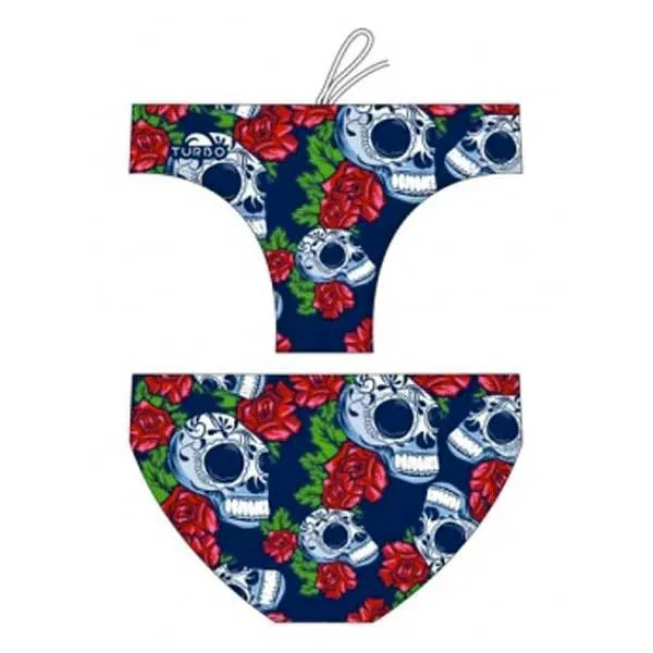 Turbo Roses & Skulls Badbyxor male