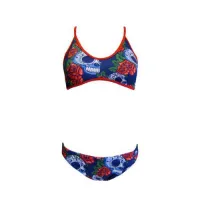 Turbo Roses&skulls Bikini female