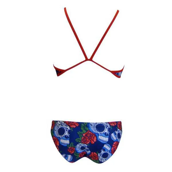 Turbo Roses&skulls Bikini female