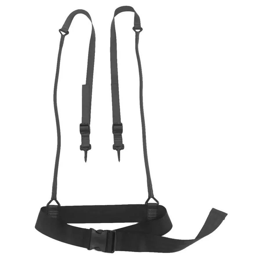 Turbo S-121 Motståndsträningsbälte unisex, Black