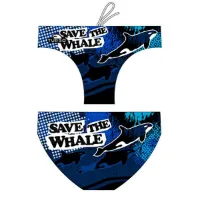 Turbo Save The Whale Waterpolo Badbyxor male