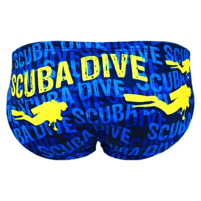 Turbo Scuba Dive Flash Badbyxor male