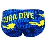 Turbo Scuba Dive Flash Badbyxor male
