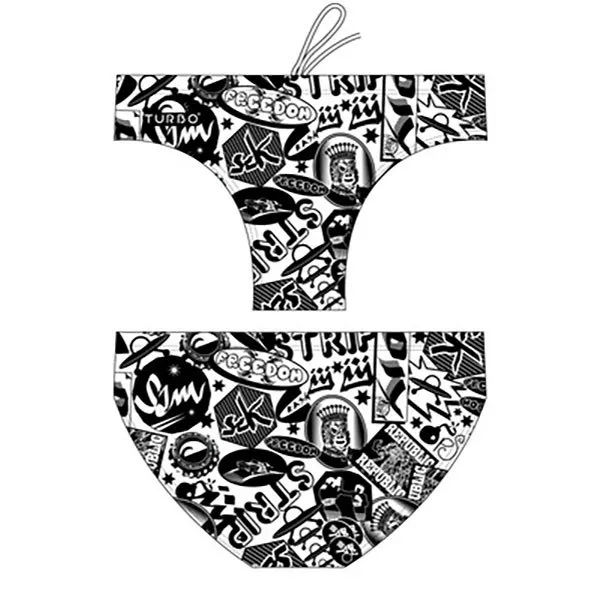 Turbo Stickers Waterpolo Badbyxor male