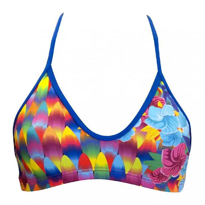 Turbo Surf And Flower Bikinitopp female Turbo Surf And Flower Bikinitopp female