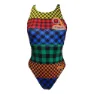 Turbo Tartan College Baddräkt female