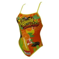 Turbo Tequila Sunrise Baddräkt Med Tunna Band female