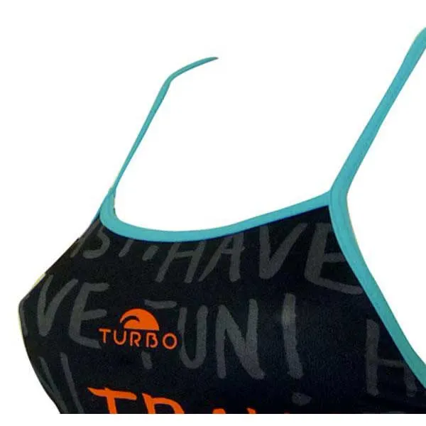 Turbo Train Baddräkt Med Tunna Band female