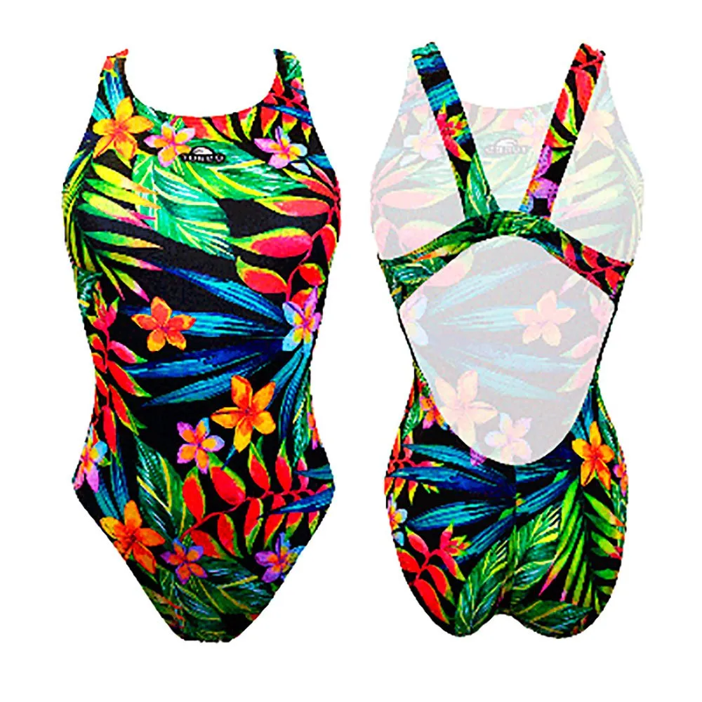 Turbo Vibrant Jungle Baddräkt female Turbo Vibrant Jungle Baddräkt female