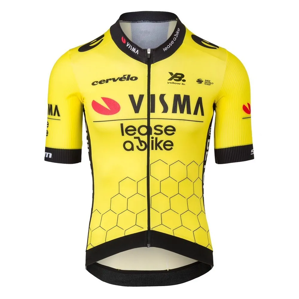 Tvl Team Visma Lease A Bike Premium Aero 2025 Korta ärmar Cykeltröja