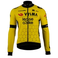 Tvl Team Visma Lease A Bike Premium Thermal Dwr 2025 Långärmad Trikå
