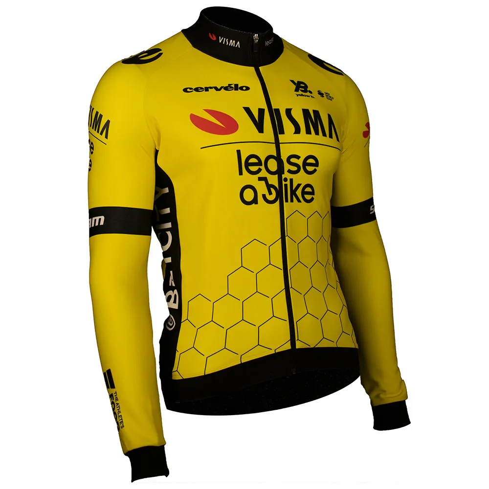 Tvl Team Visma Lease A Bike Premium Thermal Dwr 2025 Långärmad Trikå
