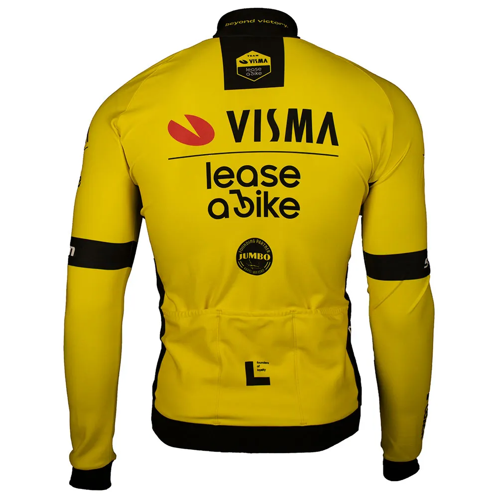 Tvl Team Visma Lease A Bike Premium Thermal Dwr 2025 Långärmad Trikå