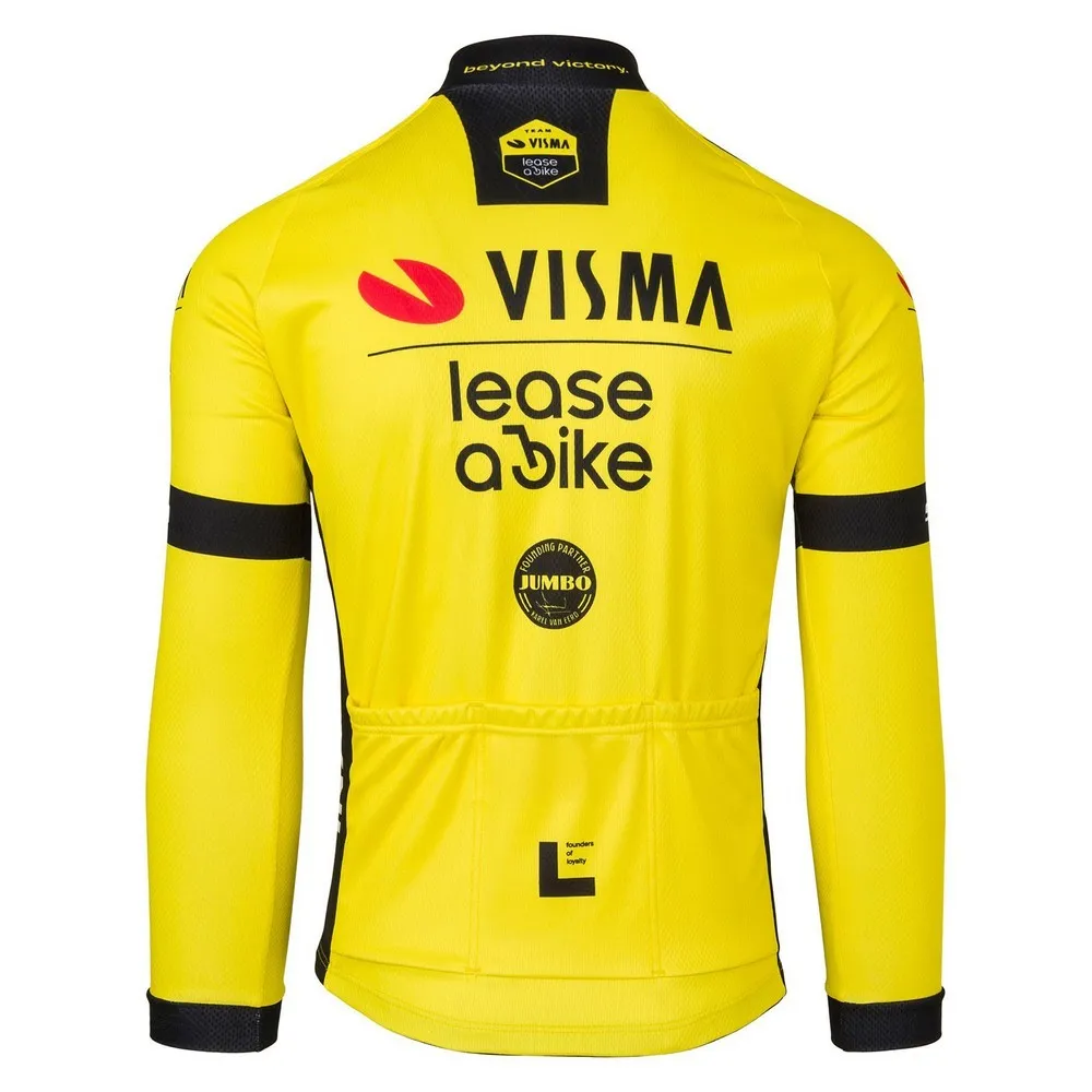 Tvl Team Visma Lease A Bike Replica 2025 Långärmad Trikå