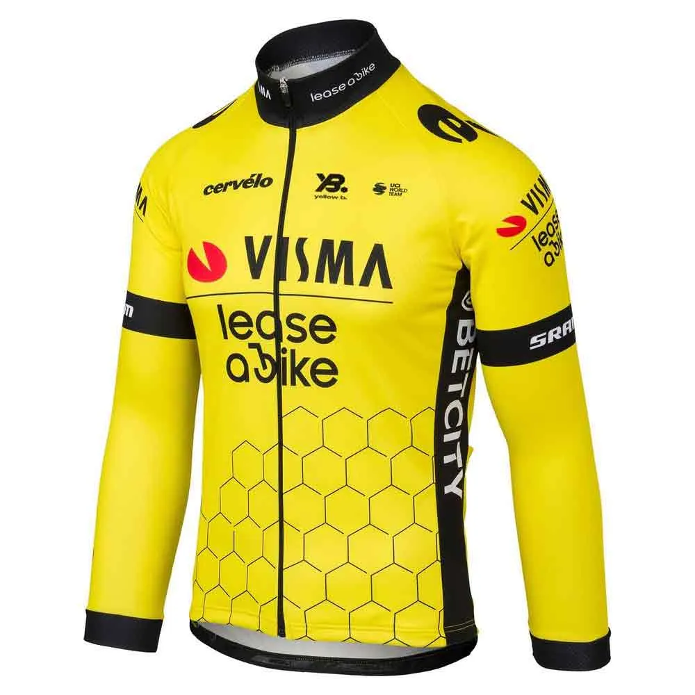 Tvl Team Visma Lease A Bike Replica 2025 Långärmad Trikå