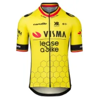 Tvl Team Visma Lease A Bike Replica Former Belgium Champion 2025 Korta ärmar Cykeltröja Tvl Team Visma Lease A Bike Replica Former Belgium Champion 2025 Korta ärmar Cykeltröja
