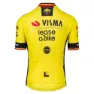 Tvl Team Visma Lease A Bike Replica Former Belgium Champion 2025 Korta ärmar Cykeltröja