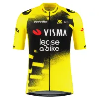 Tvl Team Visma Lease A Bike Replica Wingbeat Korta ärmar Cykeltröja