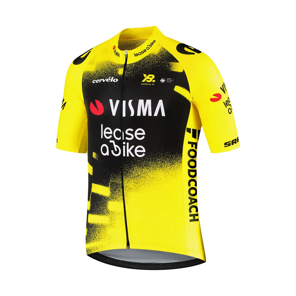Tvl Team Visma Lease A Bike Replica Wingbeat Korta ärmar Cykeltröja Tvl Team Visma Lease A Bike Replica Wingbeat Korta ärmar Cykeltröja