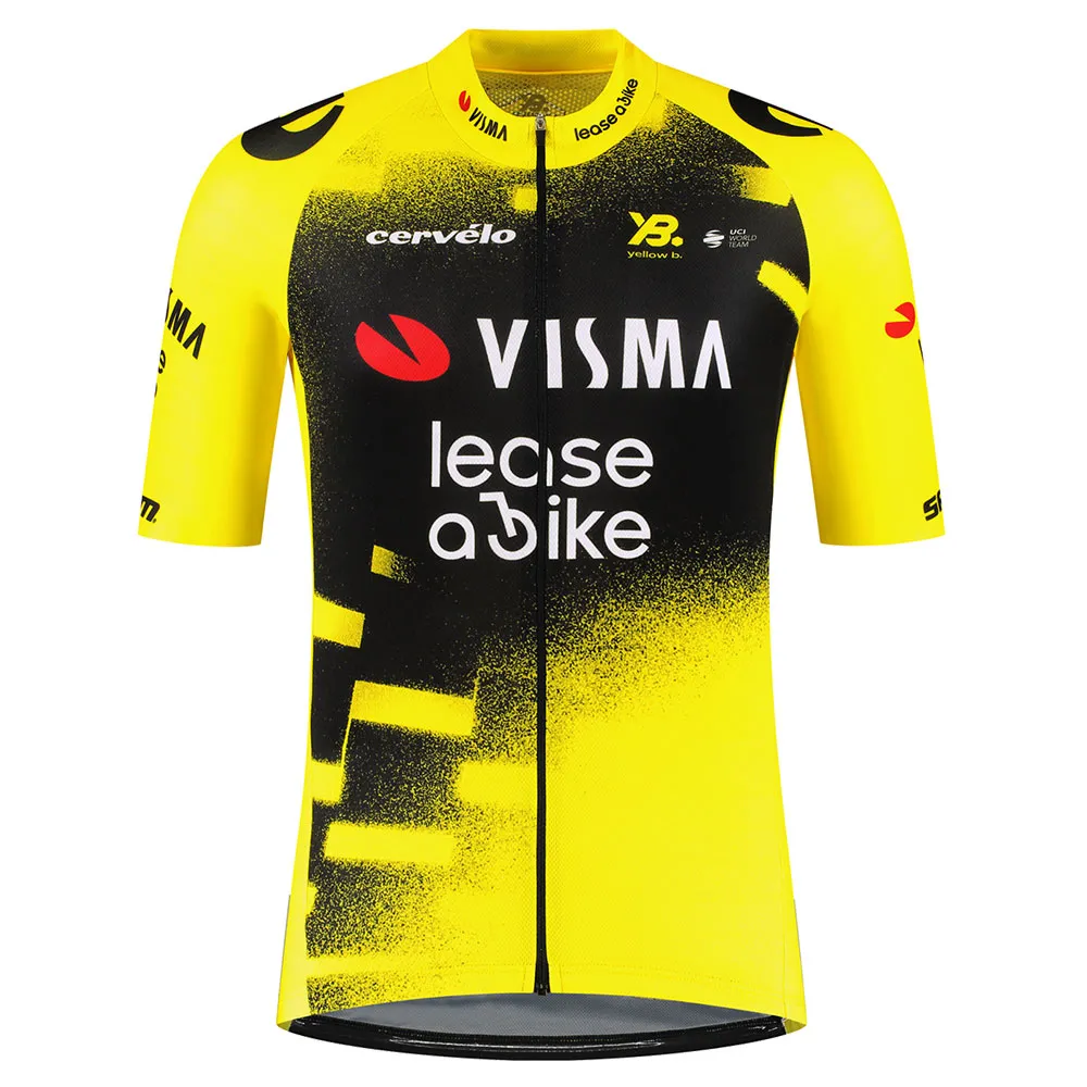 Tvl Team Visma Lease A Bike Replica Wingbeat Korta ärmar Cykeltröja Tvl Team Visma Lease A Bike Replica Wingbeat Korta ärmar Cykeltröja