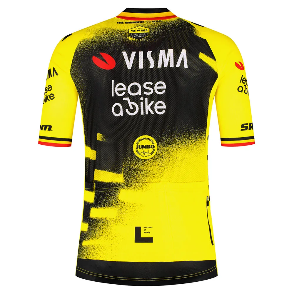 Tvl Team Visma Lease A Bike Replica Wingbeat Wout Van Aert Korta ärmar Cykeltröja Tvl Team Visma Lease A Bike Replica Wingbeat Wout Van Aert Korta ärmar Cykeltröja