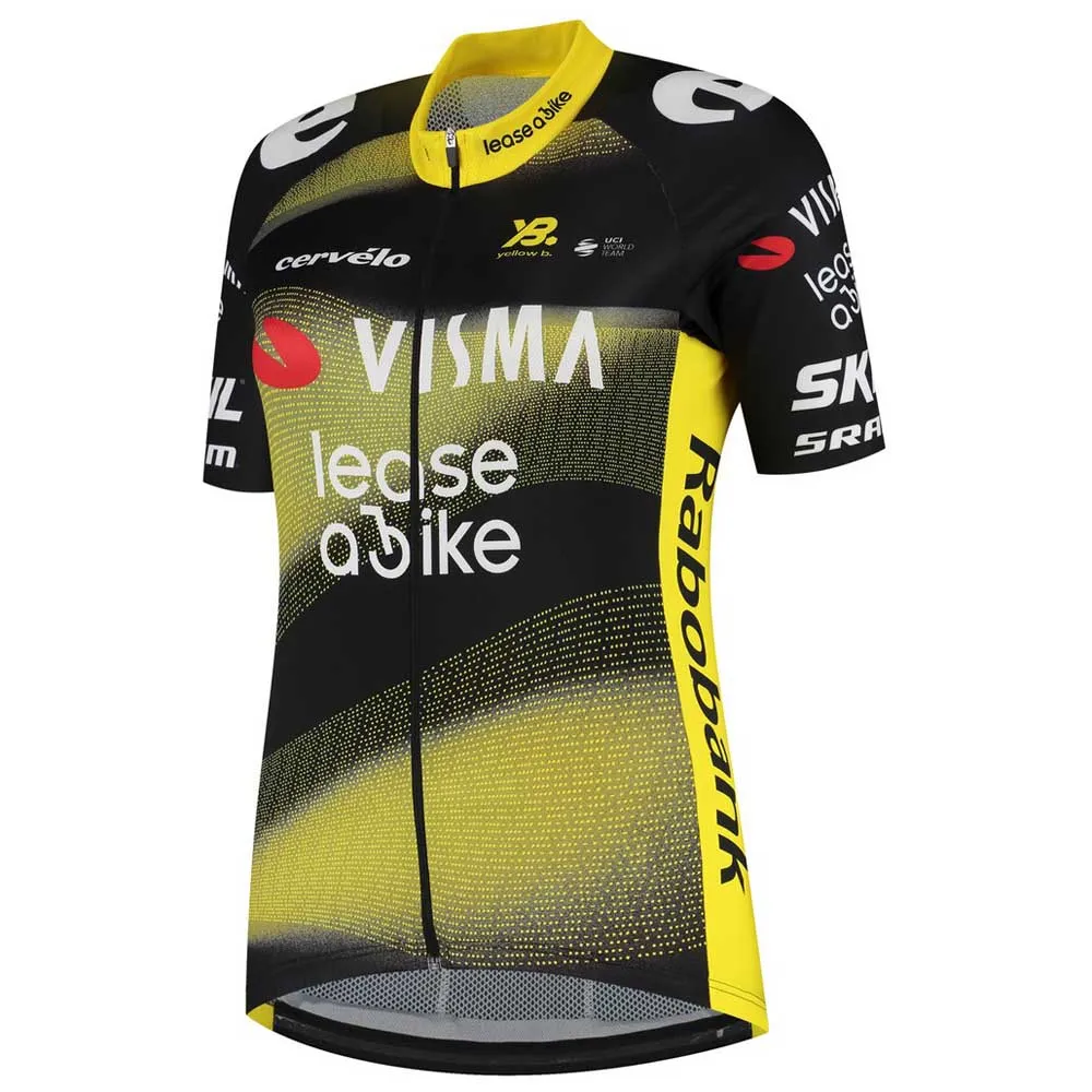 Tvl Team Visma Lease A Bike Tdf25 Replica Korta ärmar Cykeltröja