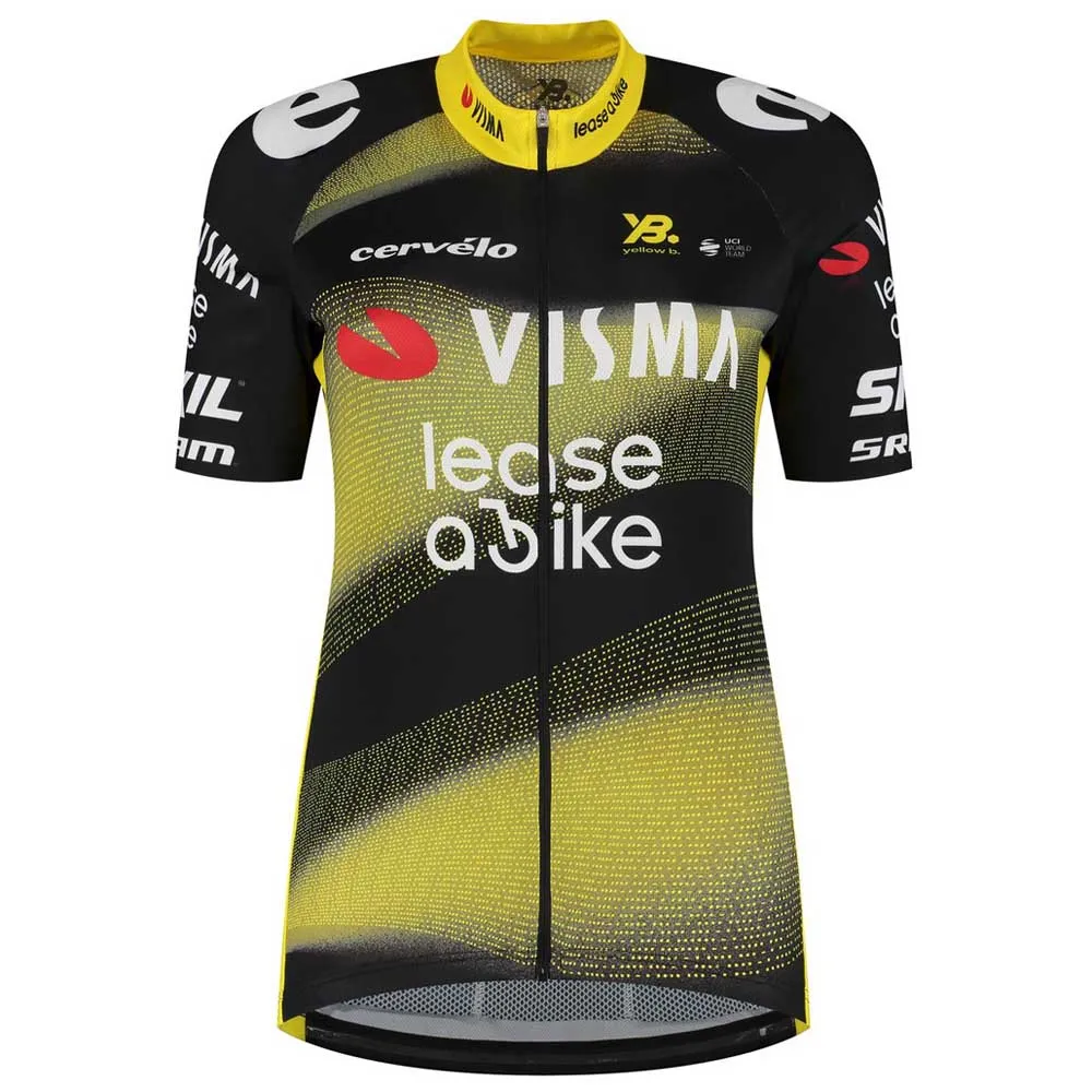 Tvl Team Visma Lease A Bike Tdf25 Replica Korta ärmar Cykeltröja