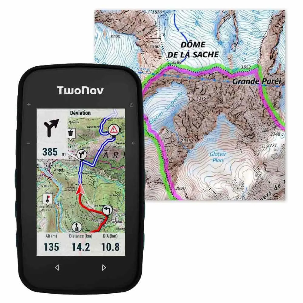 Twonav Cross Plus Azul (32 Gb) + Francia Topo Full Cykeldator, Multicolor, One Size Twonav Cross Plus Azul (32 Gb) + Francia Topo Full Cykeldator, Multicolor, One Size