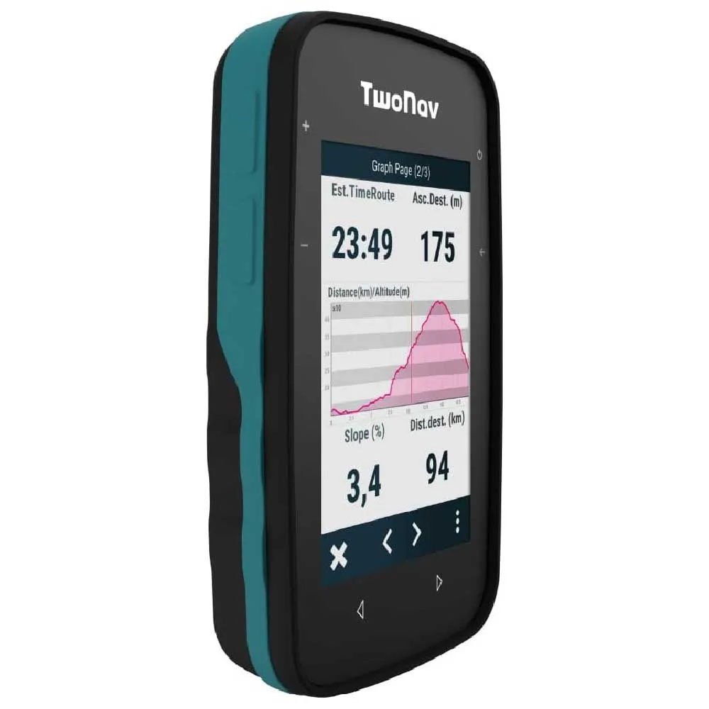Twonav Cross Plus Azul 32gb Cykeldator, Multicolor, One Size