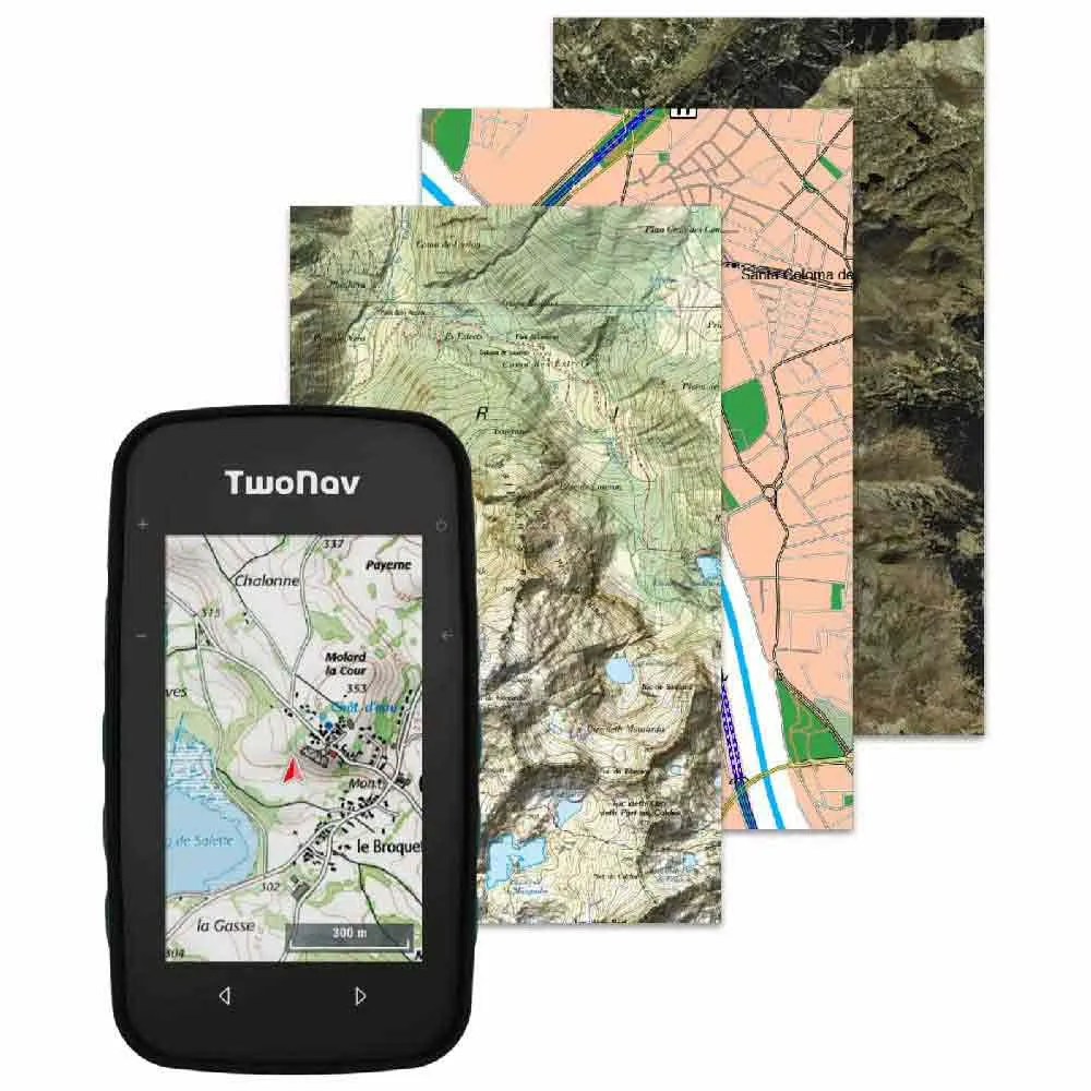 Twonav Cross Plus Azul 32gb Cykeldator, Multicolor, One Size