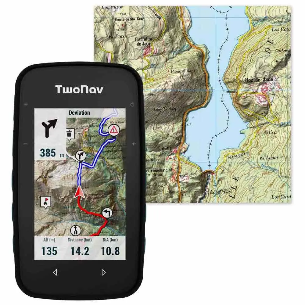 Twonav Cross Plus Azul 32gb Cykeldator, Multicolor, One Size