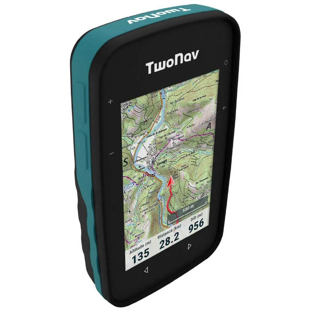 Twonav Cross Plus Azul (64 Gb) + Alemania Topo Full Cykeldator, Multicolor, One Size