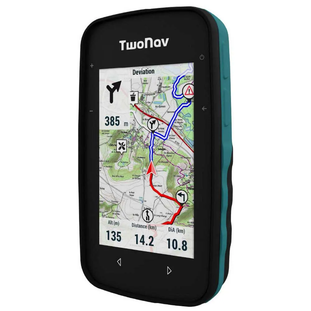 Twonav Cross Plus Azul (64 Gb) + Alemania Topo Full Cykeldator, Multicolor, One Size
