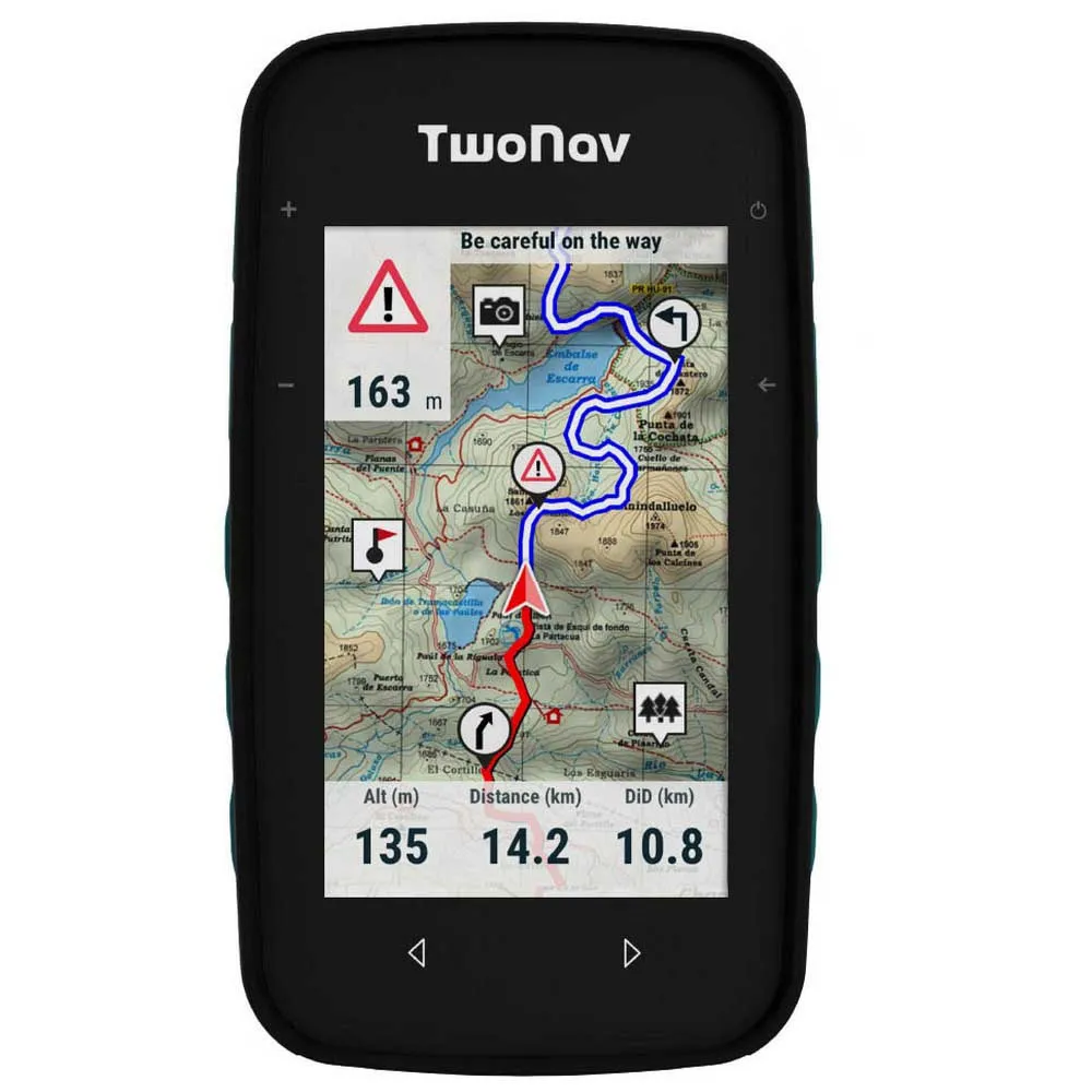 Twonav Cross Plus Azul (64 Gb) + España Topo Full Cykeldator, Multicolor, One Size