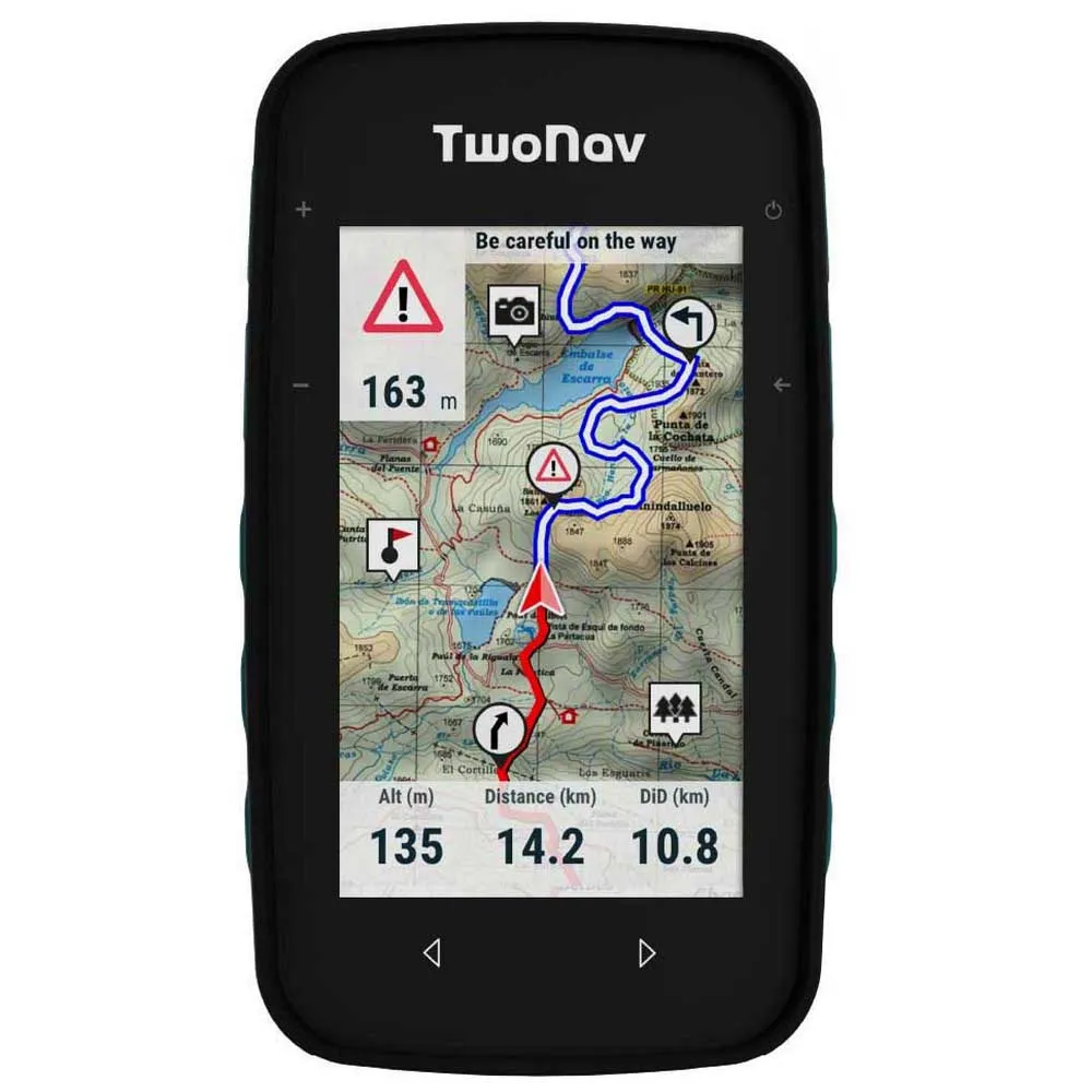 Twonav Cross Plus Gps Cykeldator, Black, One Size