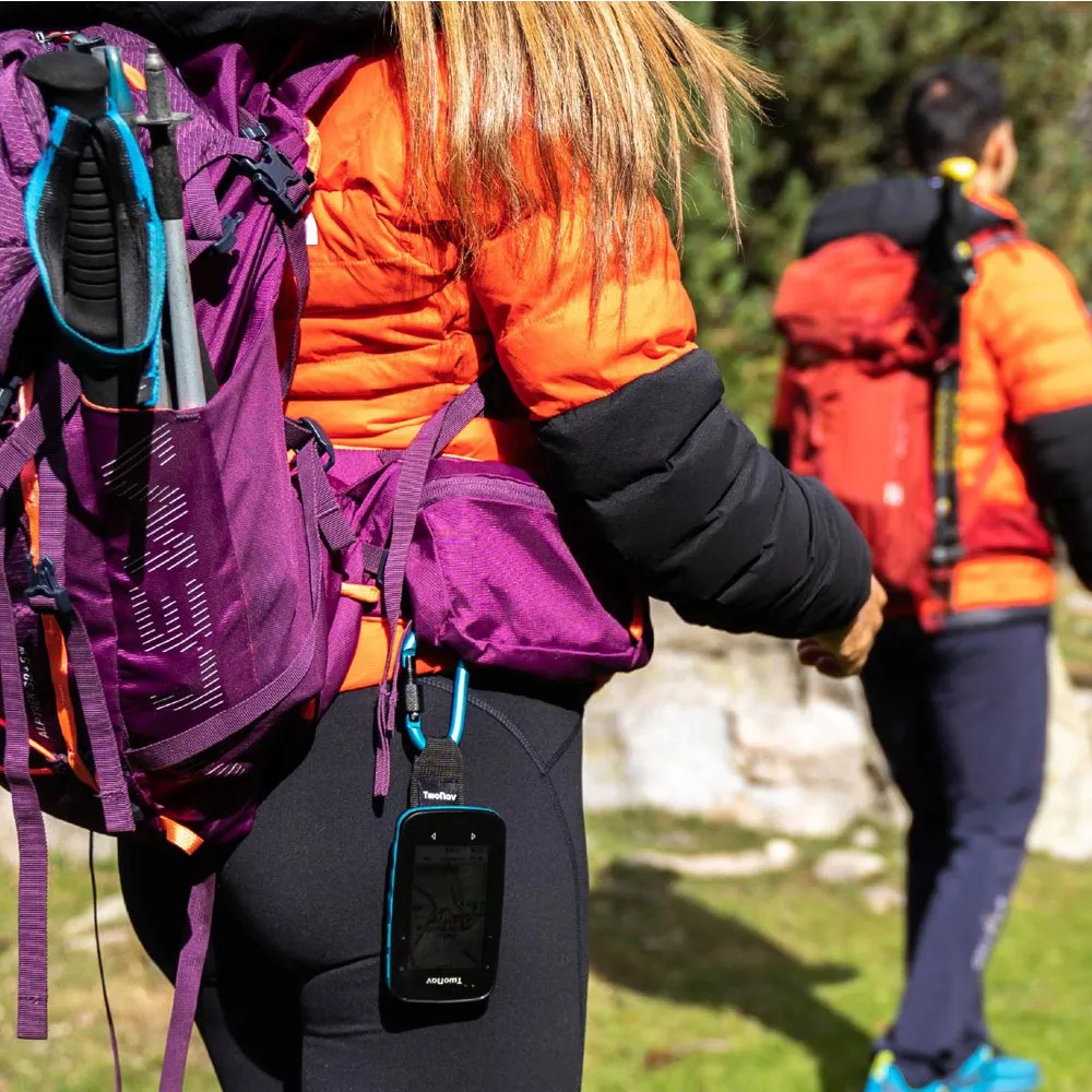 Twonav Gps Mount Carabiner Karabinkrok, Black / blue, One Size