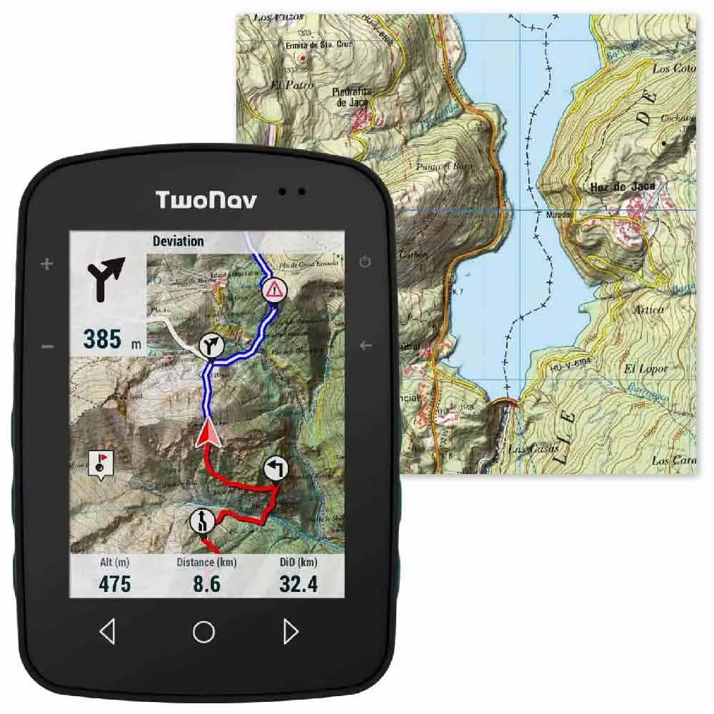 Twonav Terra Azul (32 Gb) + España Topo Full Cykeldator, Multicolor, One Size