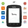 Twonav Terra Azul (32 Gb) + Francia Topo Full Cykeldator, Multicolor, One Size