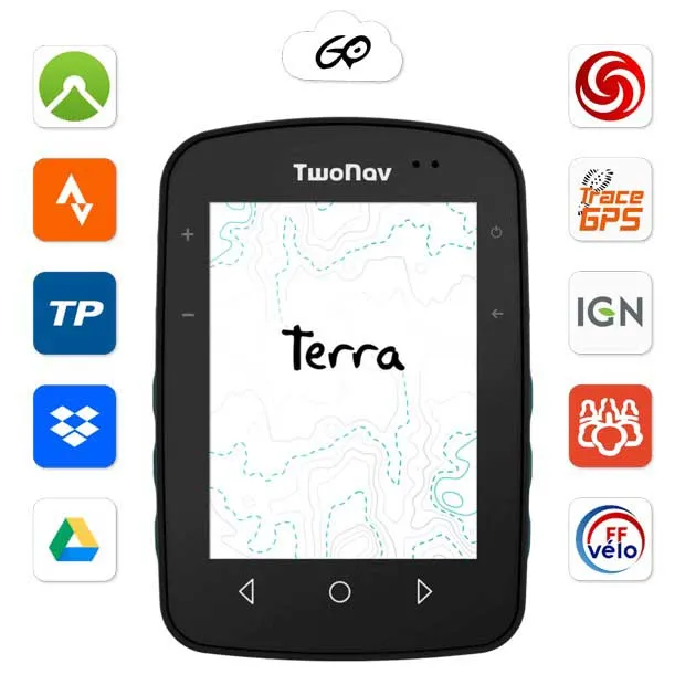 Twonav Terra Azul (32 Gb) + Gran Bretaña Topo Full (1:25.000) Cykeldator, Multicolor, One Size