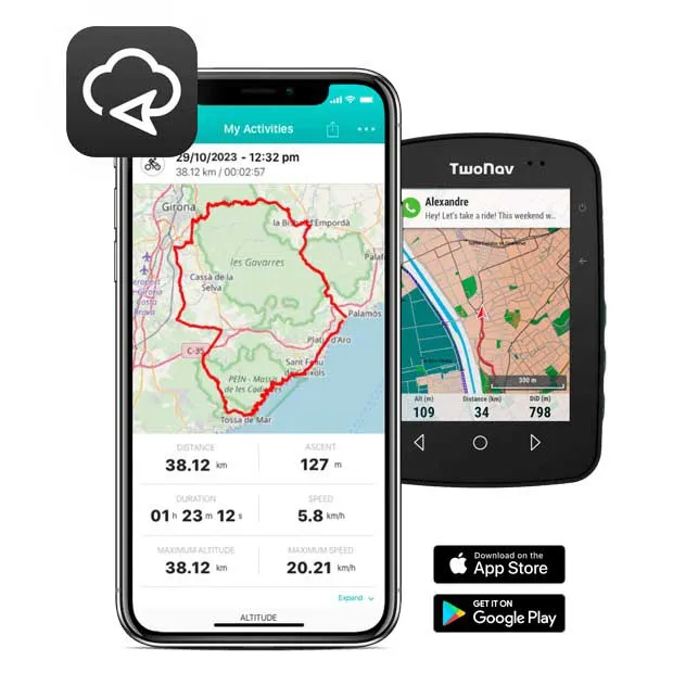 Twonav Terra Azul (32 Gb) + Gran Bretaña Topo Full (1:25.000) Cykeldator, Multicolor, One Size