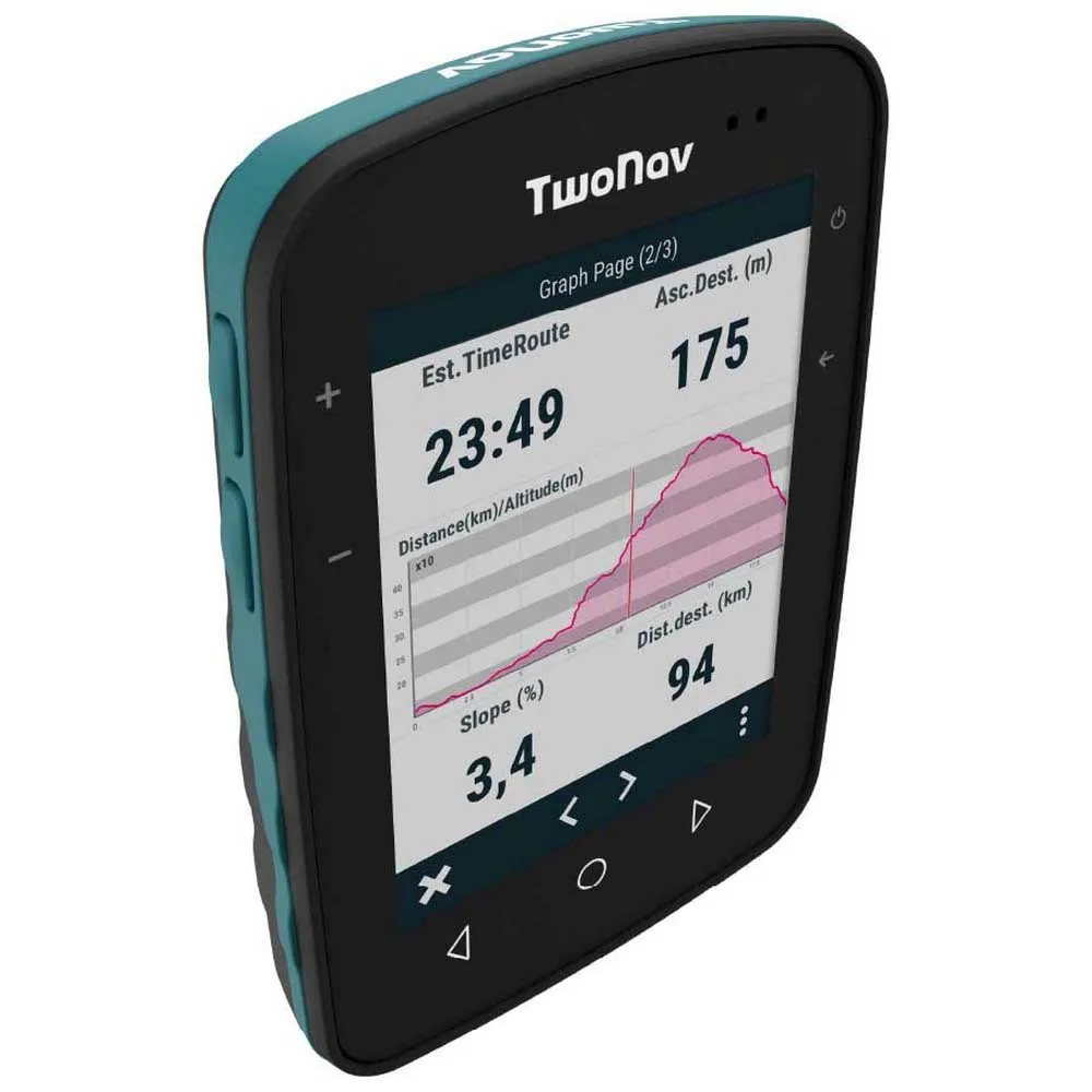 Twonav Terra Azul 32gb Cykeldator, Multicolor, One Size